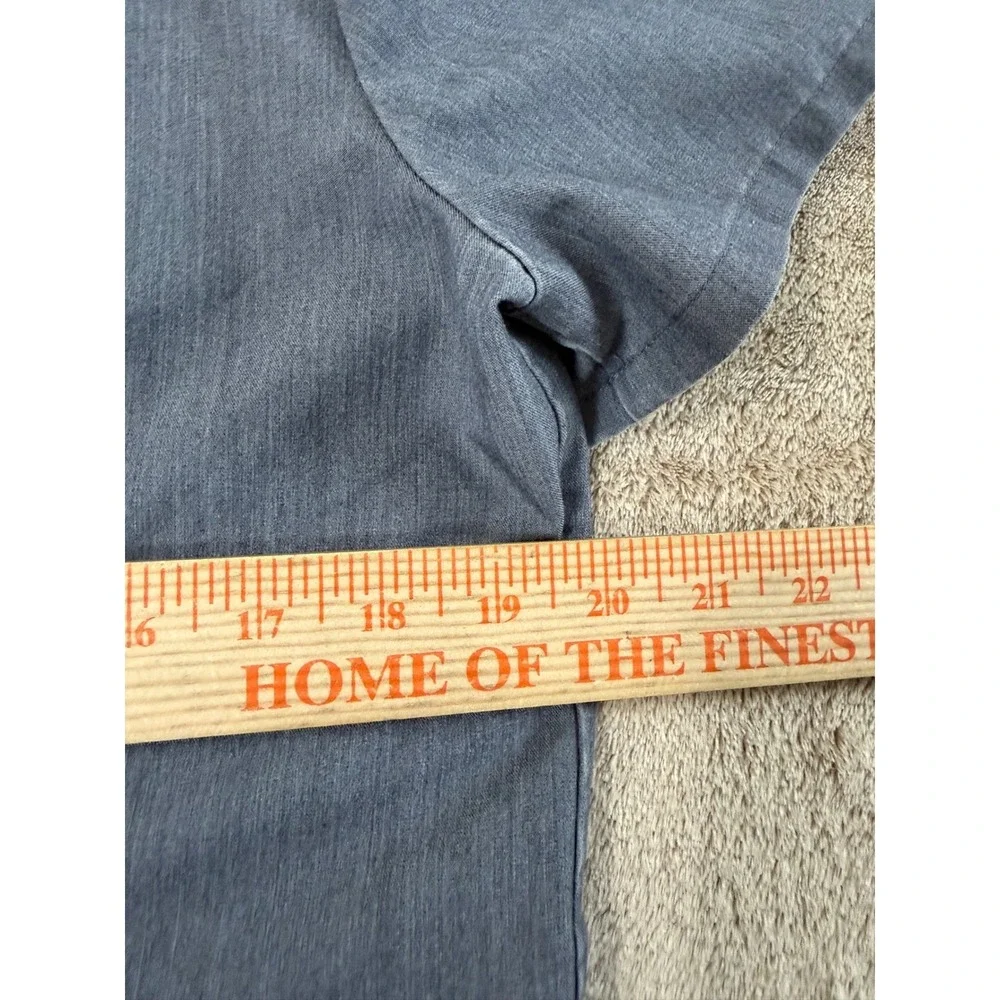 FIGS Technical Collection Casma Three-Pocket Scrub Top Womens M Gray Stretch EUC - Picture 7 of 8